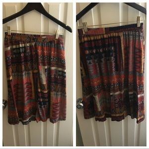 * Lush Print Skirt
